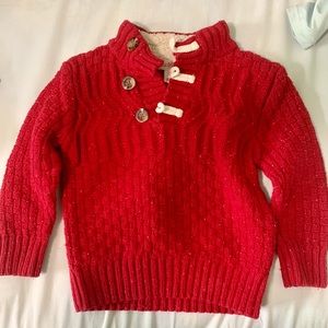 Like New. EUC. Sweater with looped buttons.